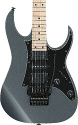 Guitare électrique forme str Ibanez Genesis RG550 GRF (Japan) - Gray Metallic Flat