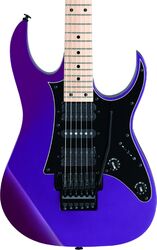 Guitare électrique forme str Ibanez RG550 PN Genesis Japan - Purple neon