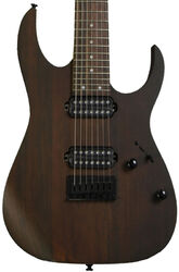 Guitare électrique 7 cordes Ibanez RG7421 WNF Standard - Walnut flat