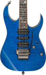 Guitare électrique forme str Ibanez RG8570 BRE J.Custom Japan - Royal blue sapphire