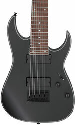 Guitare électrique baryton Ibanez RG8EX BKF 8-String Standard - Black flat