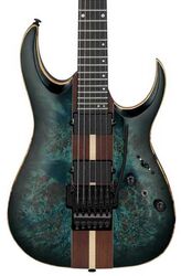 Guitare électrique forme str Ibanez Premium RGA20P1PB CUL - Cosmic Blue Burst
