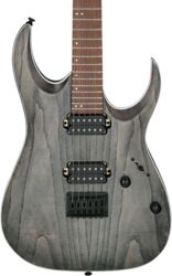 Guitare électrique forme str Ibanez Standard RGA42AH BKS - black stained