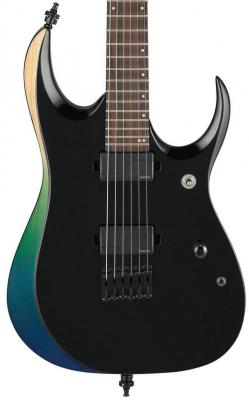 Guitare électrique solid body Ibanez RGD61ALA MTR Axion Label - Midnight tropical rainforest