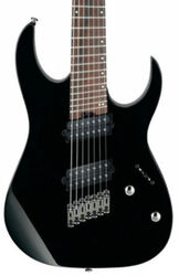 Guitare électrique multi-scale Ibanez RGMS7 BK - Black