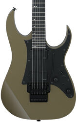 Guitare électrique forme str Ibanez Prestige Japan RGR5130 KM - Khaki metallic