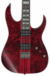Guitare électrique forme str Ibanez RGT1221PB SWL Premium - Stained wine red low gloss