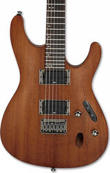 Guitare électrique forme str Ibanez S521 MOL Standard - Mahogany oil finish