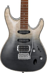 Guitare électrique forme str Ibanez SA360NQM BMG Standard - Black mirage gradation low gloss