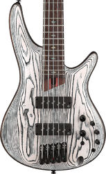 Basse électrique solid body Ibanez Premium SR1320SB IVF 5-String - Icebreaker Wave Flat