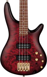Basse électrique solid body Ibanez Standard SR300EDX WZM - WINE RED FROZEN MATTE