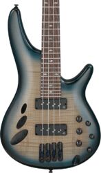 Basse électrique 1/2 caisse Ibanez Workshop SRD900 CTL Piezo - Cosmic blue starburst