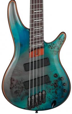 Basse électrique solid body Ibanez Workshop SRMS805 TSR Multiscale - Tropical seafloor