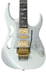Guitare électrique forme str Ibanez Steve Vai PIA3761 SLW Japan - Stallion white