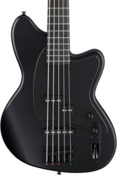 Basse électrique solid body Ibanez Talman Bass Standard TMB425B BKF 5-String - black flat