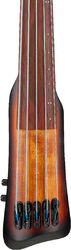 Basse électrique solid body Ibanez Upright Bass UB805 MOB 5-String - Mahogany Oil Burst
