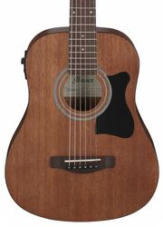 Guitare folk Ibanez V44E Mini - Open pore natural
