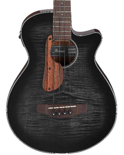 Basse acoustique Ibanez AEGB25E TKH - Transparent black sunburst