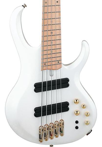 Basse électrique solid body Ibanez Workshop BTB605 MLM 5-String - Pearl White Matte