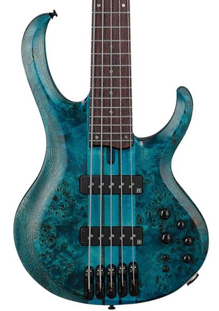 Basse électrique solid body Ibanez Standard BTB945 COL 5-String - Cosmic Blue Low Gloss