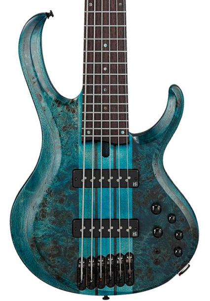Basse électrique solid body Ibanez Standard BTB946 COL 6-String - Cosmic Blue Low Gloss