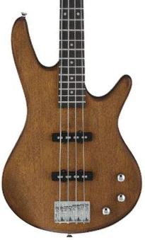 Basse électrique solid body Ibanez GSR180 LBF GIO - Transparent light brown flat