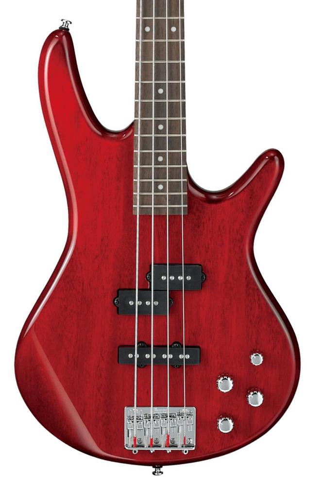 Basse électrique solid body Ibanez GIO GSR200 TR - Transparent red