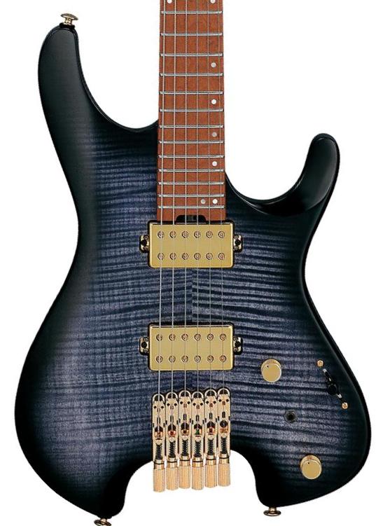 Guitare électrique voyage Ibanez Quest Standard Q52FMG DRL - Deep Twilight Burst Low Gloss