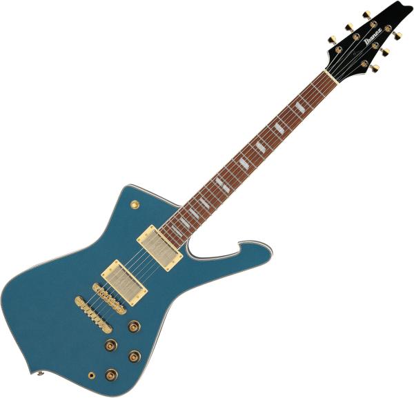 Ibanez IC420 ABM Iceman - antique blue metallic Retro rock