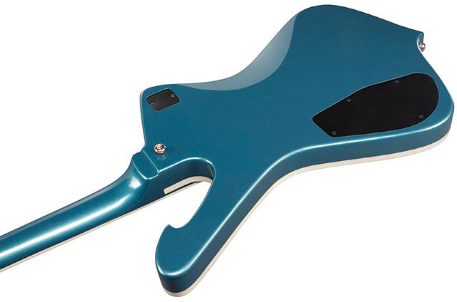 Ibanez Ic420 Abm Iceman 2h Ht Jat - Antique Blue Metallic - Guitare Électrique RÉtro Rock - Variation 3