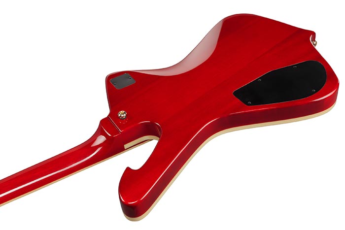 Ibanez Ic420fm Crs Iceman 2h Ht Jat - Cherry Sunburst - Guitare Électrique RÉtro Rock - Variation 3