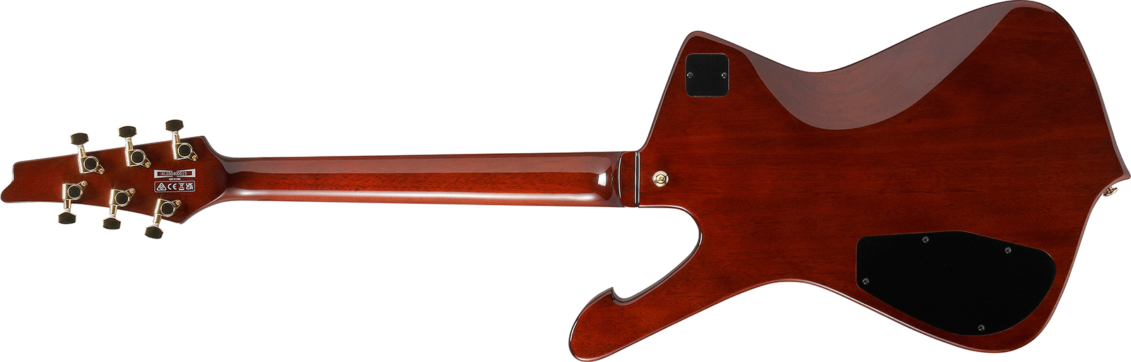 Ibanez Ic420fm Tbg Iceman 2h Ht Jat - Transparent Blue Gradation - Guitare Électrique Forme Str - Variation 1