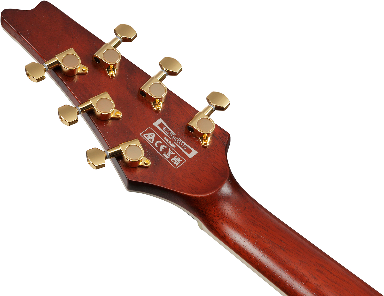 Ibanez Ic420mfm Cml Iceman 2h Ht Mn - Caramel Burst Low Gloss - Guitare Électrique RÉtro Rock - Variation 4