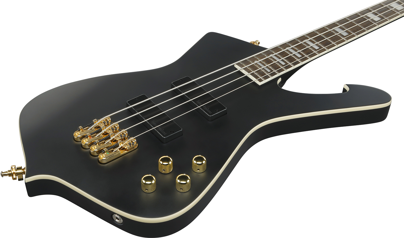 Ibanez Icb620 Bkf Iceman Active Pp - Black Flat - Basse Électrique Solid Body - Variation 2