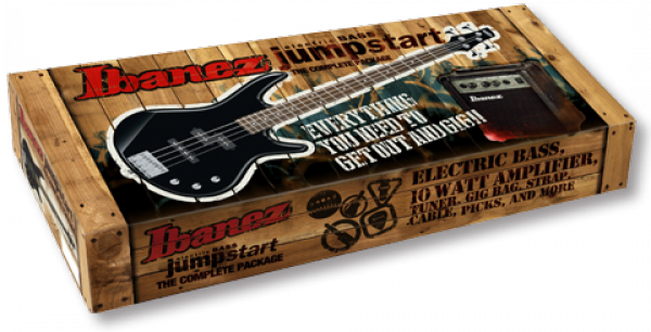 Pack basse electrique Ibanez IJSR190 Jumpstart Bass Pack - black