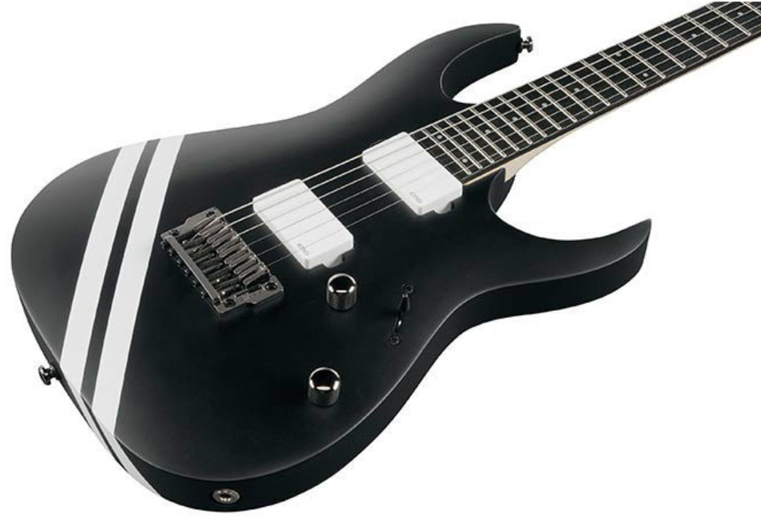 Ibanez Jb Brubaker Jbbm30 Bkf Signature Hh Emg Ht Eb - Black Flat - Guitare Électrique Forme Str - Variation 2