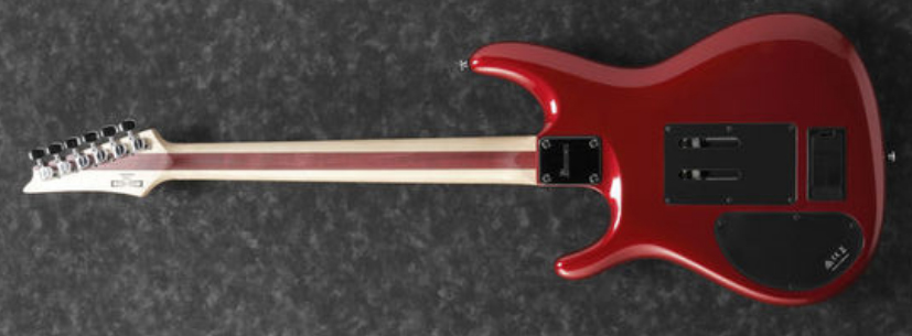 Ibanez Joe Satriani Js240ps Ca Signature Hst Dimarzio Sustainiac Fr Pp - Candy Apple - Guitare Électrique Forme Str - Variation 1