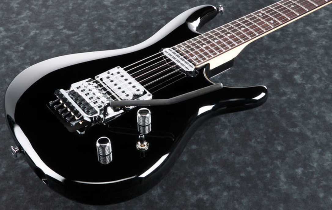 Ibanez Joe Satriani Js2450 Mcb Prestige Japan  Hh Dimarzio Fr Rw - Muscle Car Black - Guitare Électrique Forme Str - Variation 1