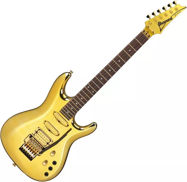 Guitare électrique solid body Ibanez Joe Satriani JS2GD Japan - gold