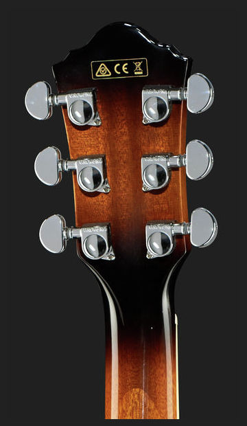 Ibanez Joe Satriani Jsa5 Vb Cw Epicea Acajou Rw - Vintage Sunburst - Guitare Acoustique - Variation 11