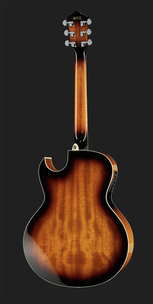 Ibanez Joe Satriani Jsa5 Vb Cw Epicea Acajou Rw - Vintage Sunburst - Guitare Acoustique - Variation 2