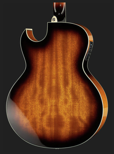Ibanez Joe Satriani Jsa5 Vb Cw Epicea Acajou Rw - Vintage Sunburst - Guitare Acoustique - Variation 9