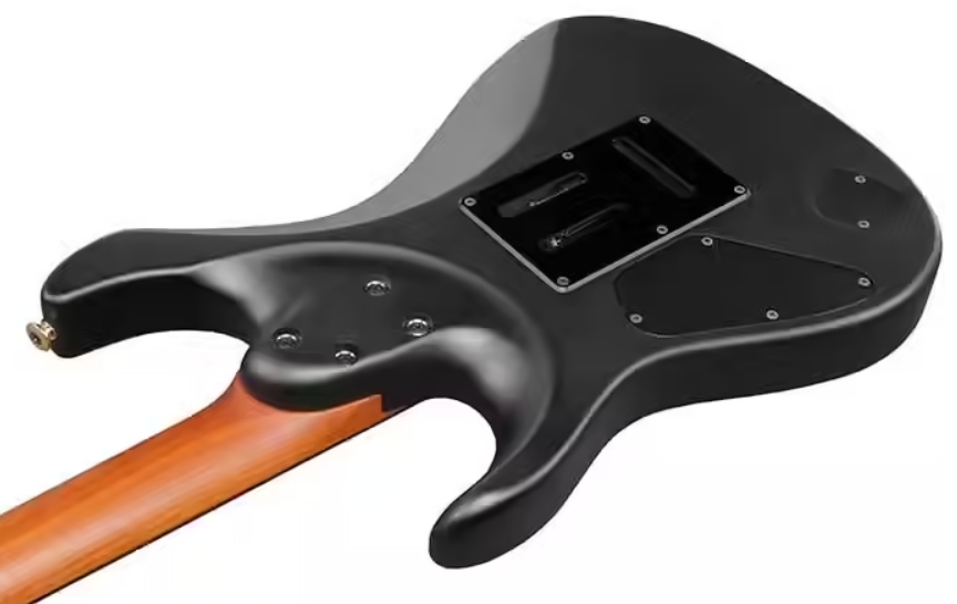 Ibanez Kiko Loureiro Kiko300 Rrt Prestige Jap Signature Hsh Dimarzio Fr Rw - Ruby Red Sunburst Flat - Guitare Électrique Forme Str - Variation 3