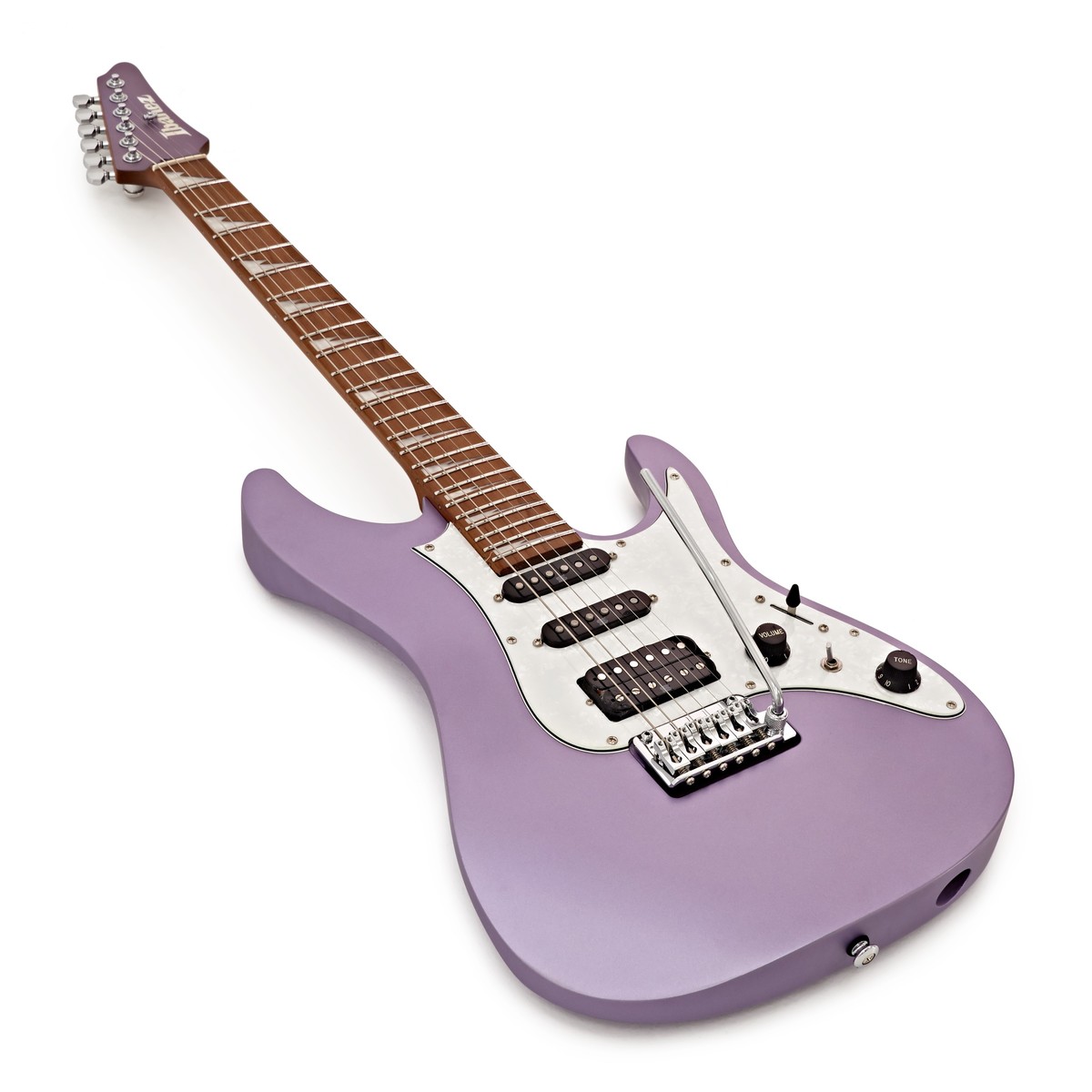 Ibanez Mario Camarena Mar10 Lmm Premium Signature Hss Trem Mn +housse - Lavender Metallic Matte - Guitare Électrique Forme Str - Variation 2