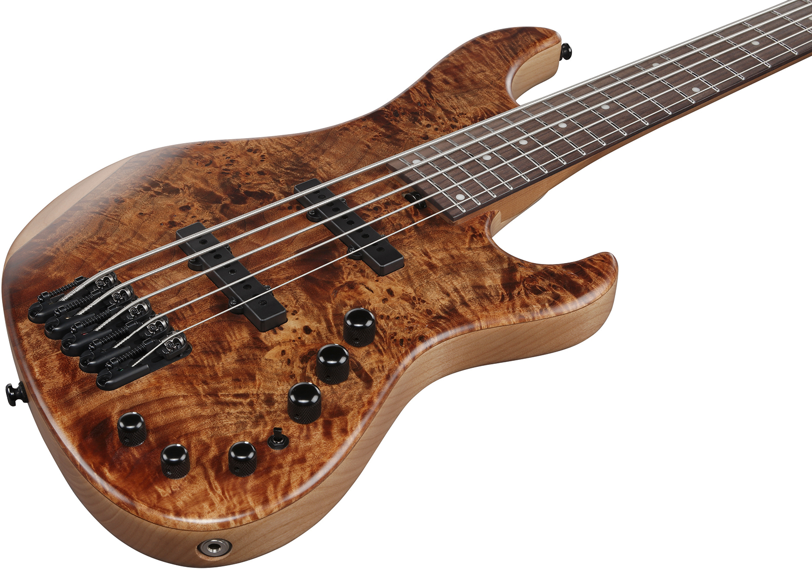 Ibanez Mdm1605 Nml Mode 5c Active Rw - Natural Mocha Low Gloss - Basse Électrique Solid Body - Variation 2