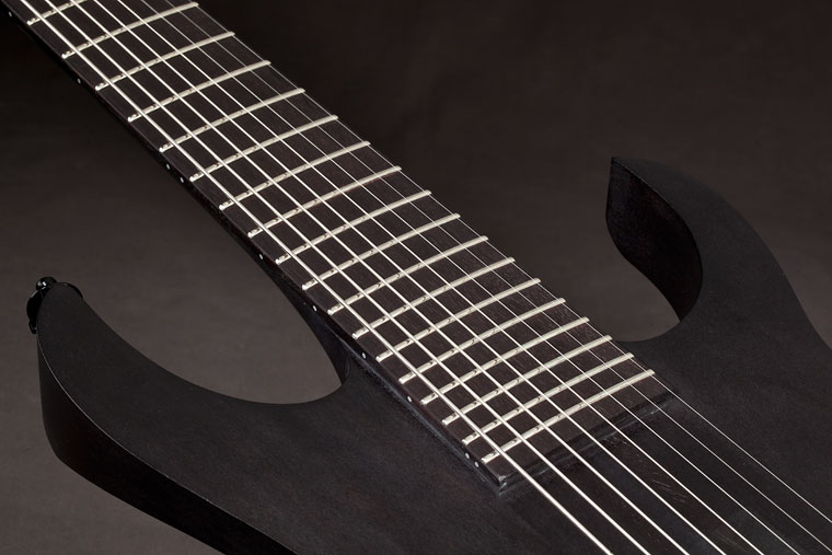 Ibanez Marten Hagstrom Meshuggah M8m Prestige Japon Signature H Ht Eb - Black - Guitare Électrique Baryton - Variation 2