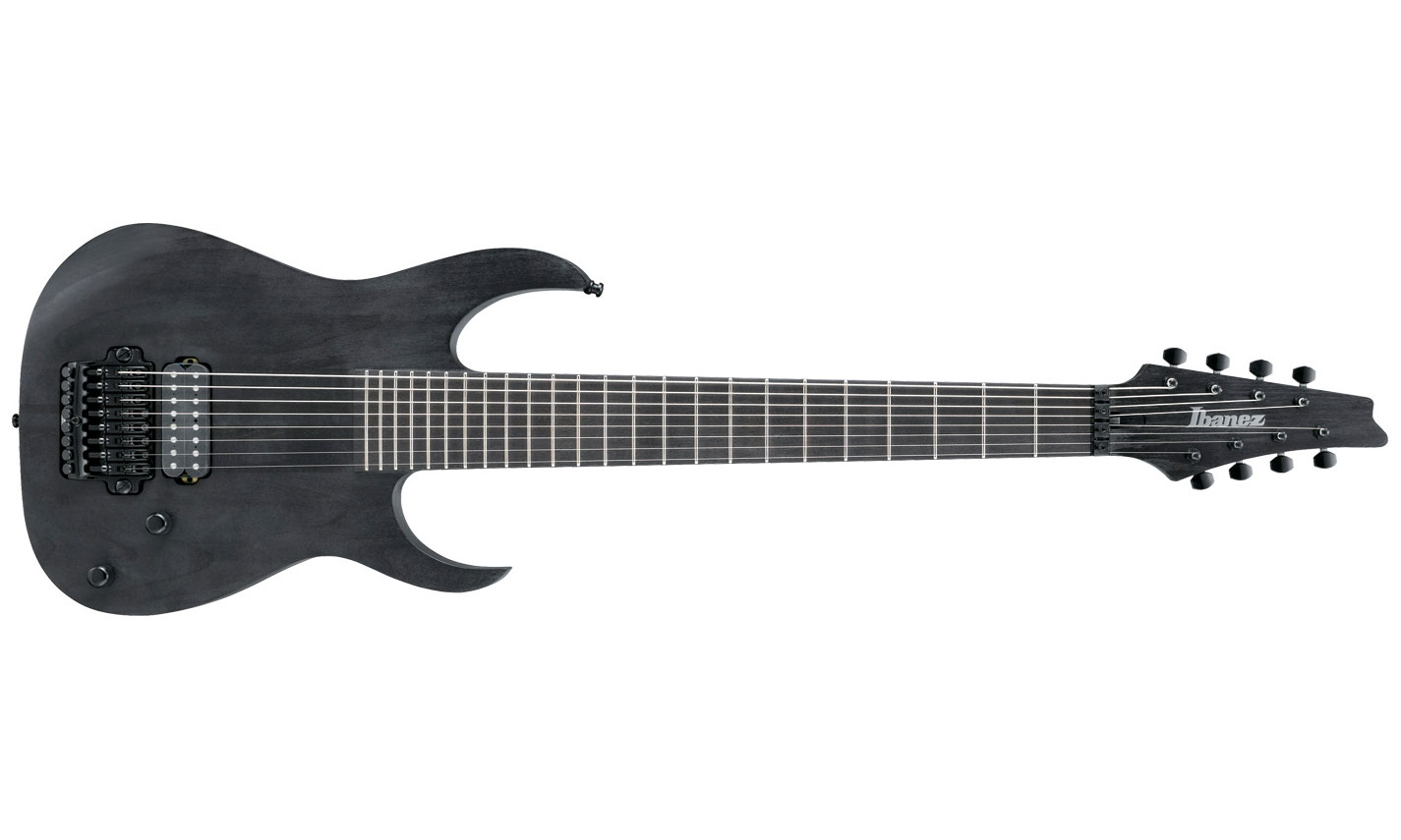 Ibanez Marten Hagstrom Meshuggah M8m Prestige Japon Signature H Ht Eb - Black - Guitare Électrique Baryton - Variation 1