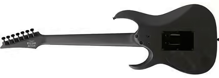 Ibanez Munky Apex K7yin Signature 7c 2h Dimarzio Fr Eb - Black - Guitare Électrique Signature - Variation 1