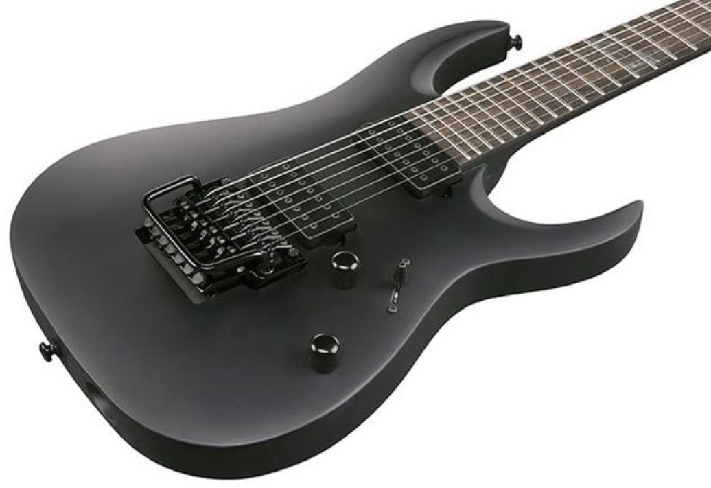 Ibanez Munky Apex K7yin Signature 7c 2h Dimarzio Fr Eb - Black - Guitare Électrique Signature - Variation 2
