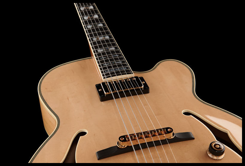 Ibanez Pat Metheny Pm200 Nt Prestige Japon Signature H Ht Eb - Natural - Guitare Électrique 3/4 Caisse & Jazz - Variation 11